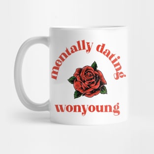 Mentally dating IZONE Jang wonyoung Mug